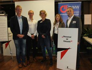 Andreas Kerschl, Martin Mainka, Silke Canelada, Iris Bogdahn, Thaddäus Rohrer (v.l.n.r.)